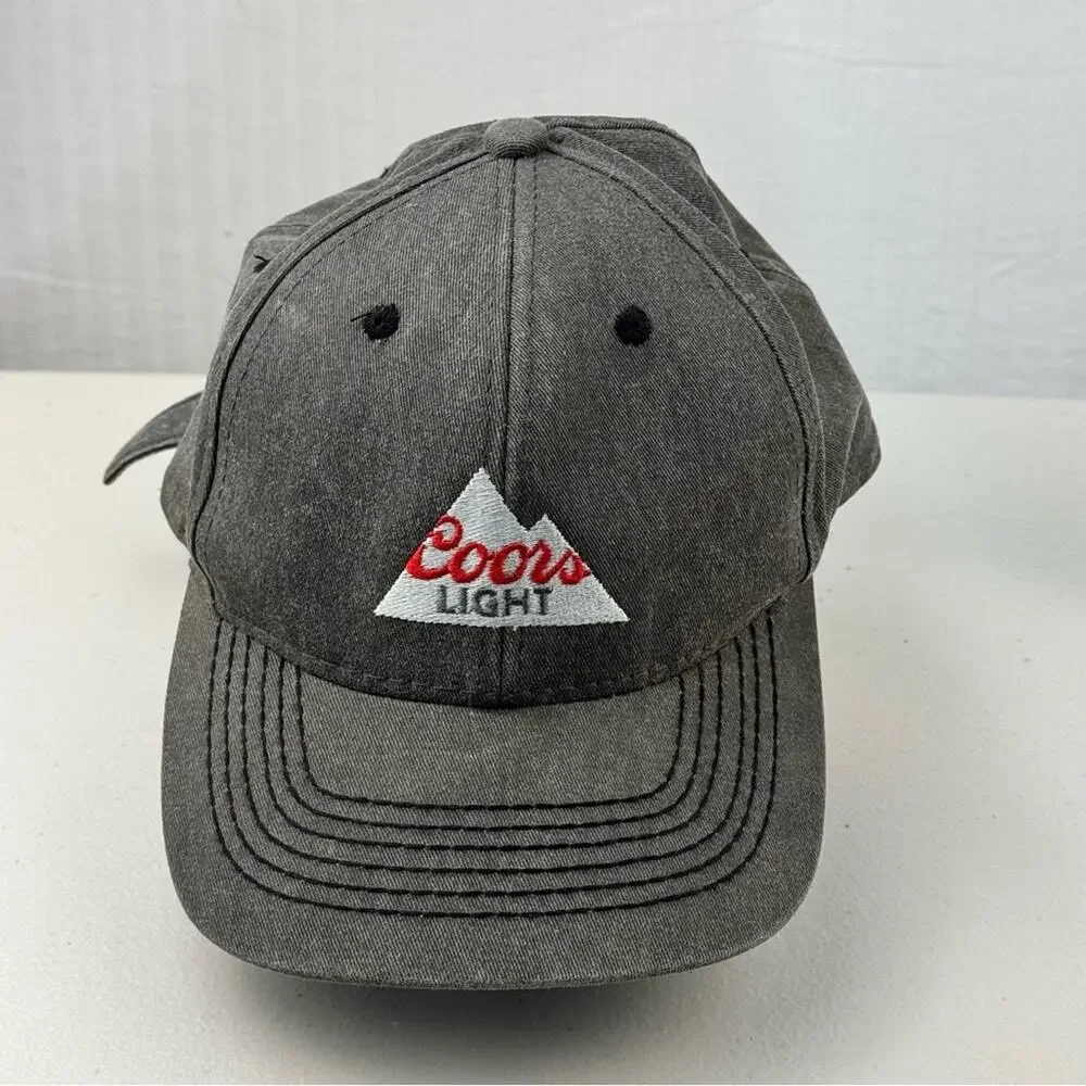 Coors Light Gray Baseball Cap OC Headwear Hat Official Licensed Product